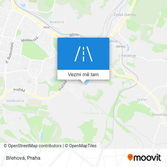Břehová mapa