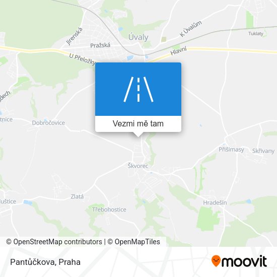 Pantůčkova mapa