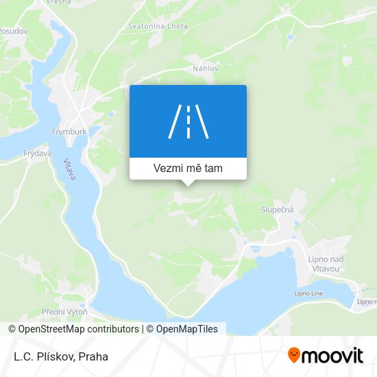 L.C. Plískov mapa
