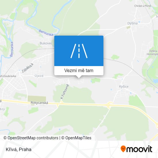 Křivá mapa