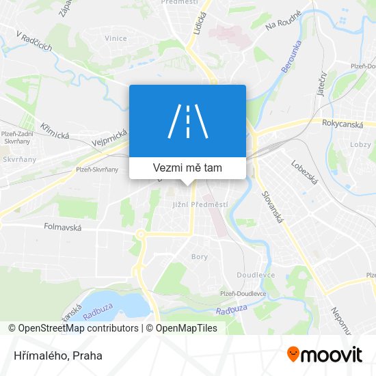Hřímalého mapa