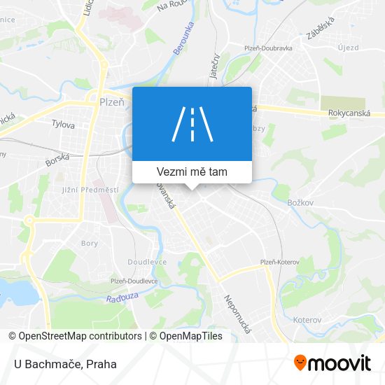 U Bachmače mapa