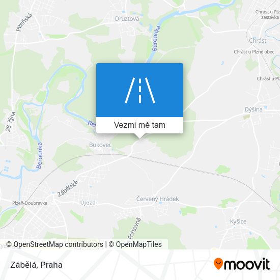 Zábělá mapa