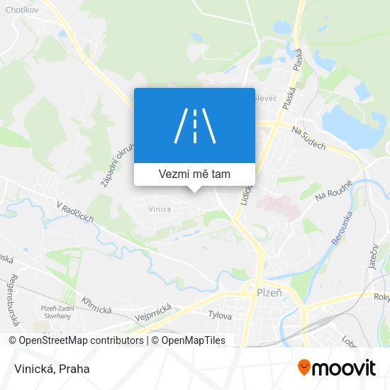 Vinická mapa