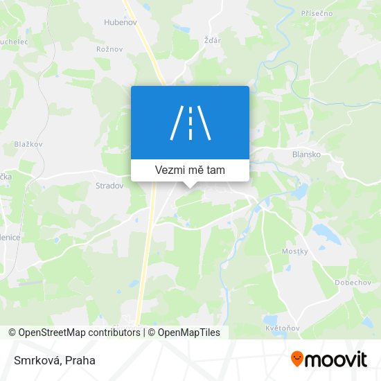Smrková mapa