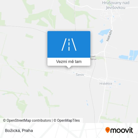 Božická mapa