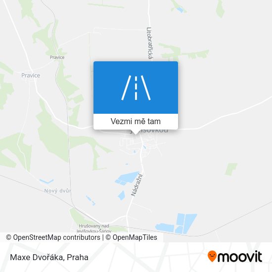 Maxe Dvořáka mapa