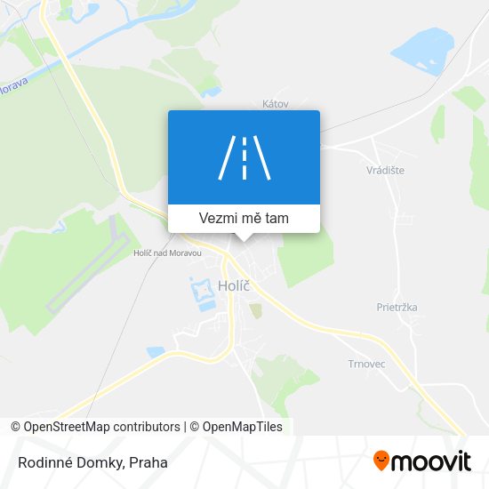 Rodinné Domky mapa