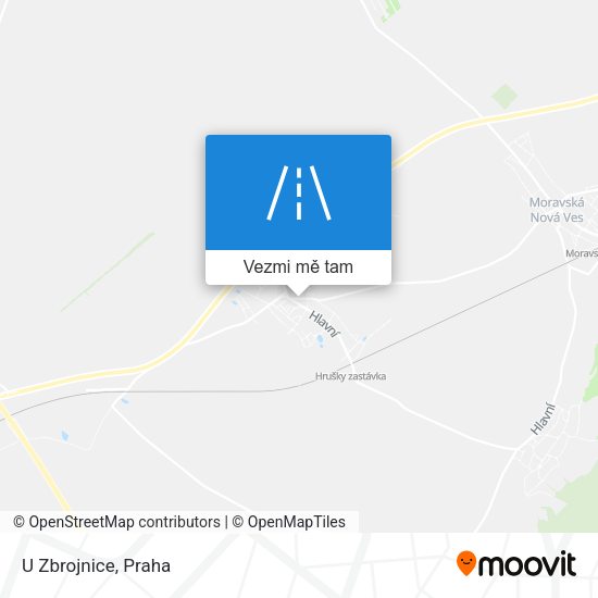 U Zbrojnice mapa