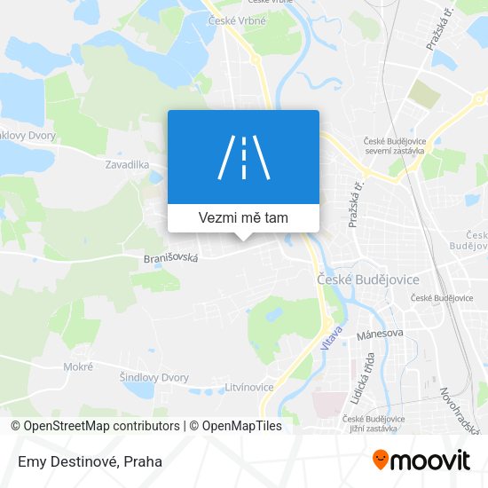 Emy Destinové mapa