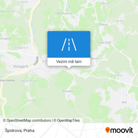 Špidrova mapa