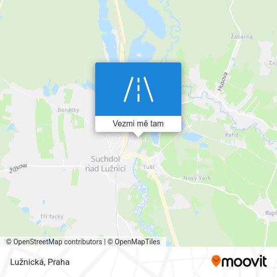 Lužnická mapa
