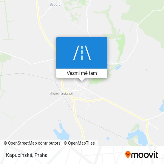 Kapucínská mapa
