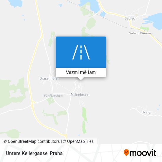 Untere Kellergasse mapa