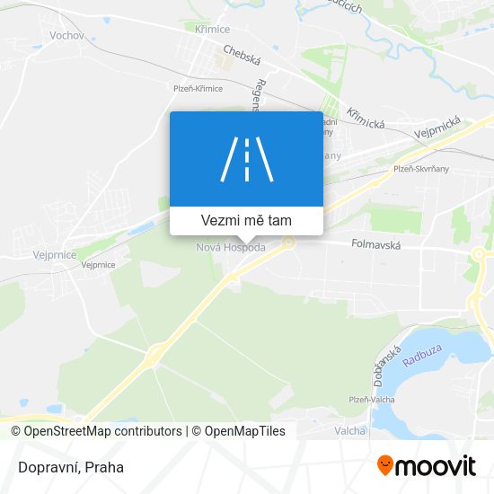 Dopravní mapa