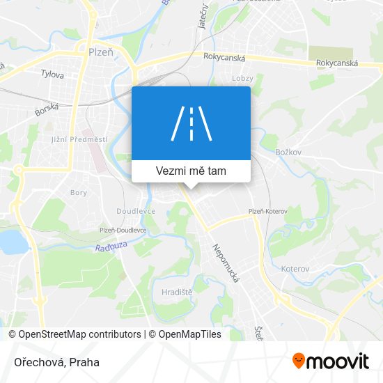 Ořechová mapa