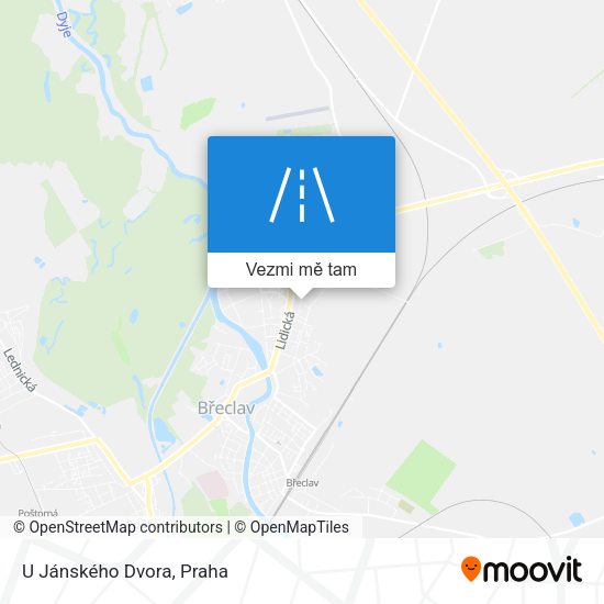 U Jánského Dvora mapa