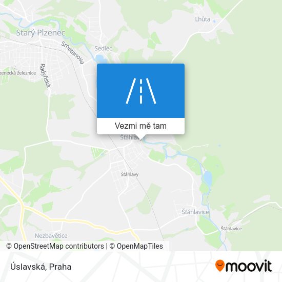 Úslavská mapa