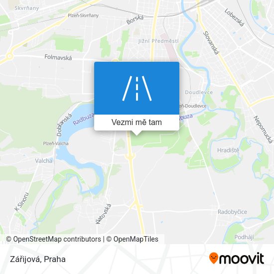 Zářijová mapa