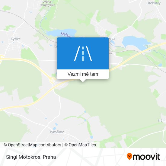 Singl Motokros mapa