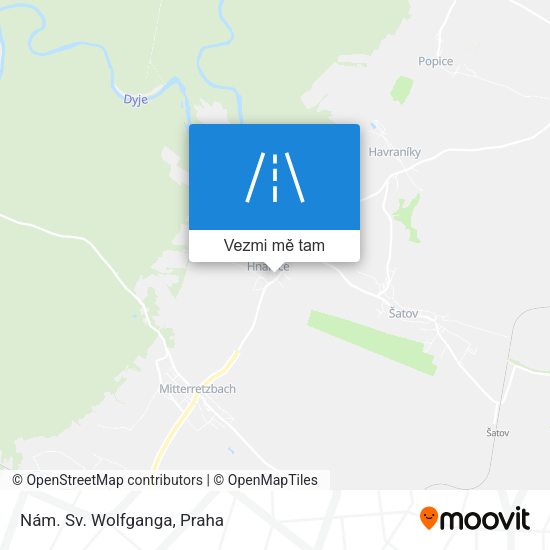 Nám. Sv. Wolfganga mapa