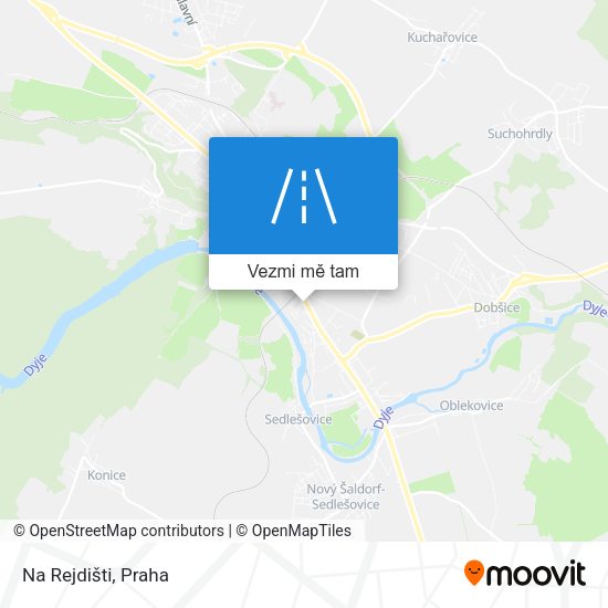 Na Rejdišti mapa