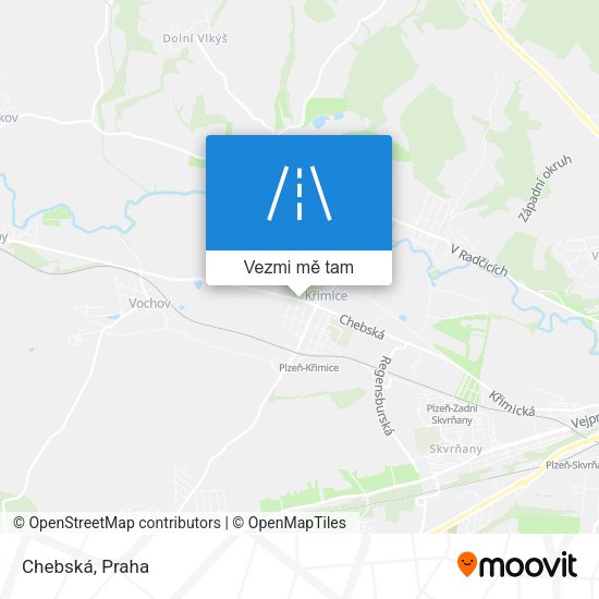 Chebská mapa