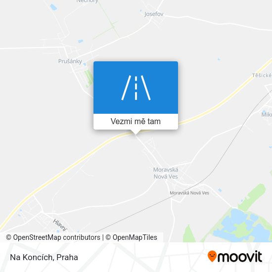 Na Koncích mapa