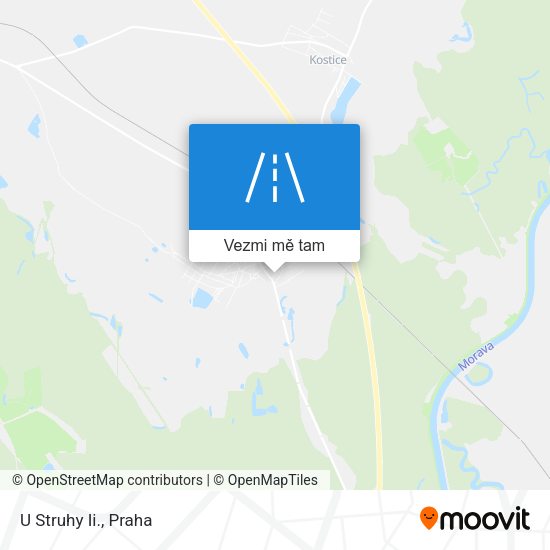 U Struhy Ii. mapa
