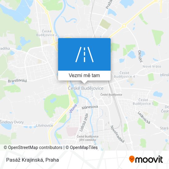 Pasáž Krajinská mapa