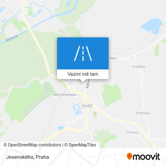 Jesenského mapa