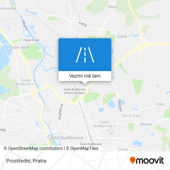 Prostřední mapa