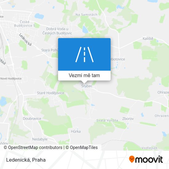 Ledenická mapa