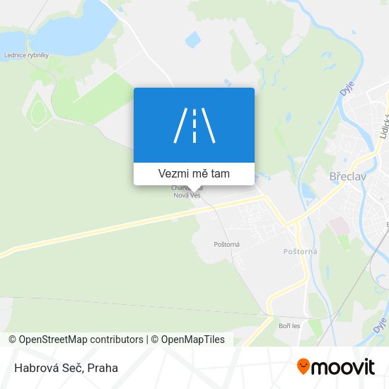 Habrová Seč mapa
