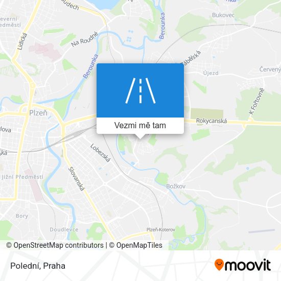 Polední mapa