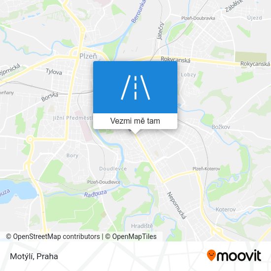 Motýlí mapa