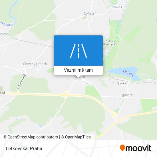 Letkovská mapa