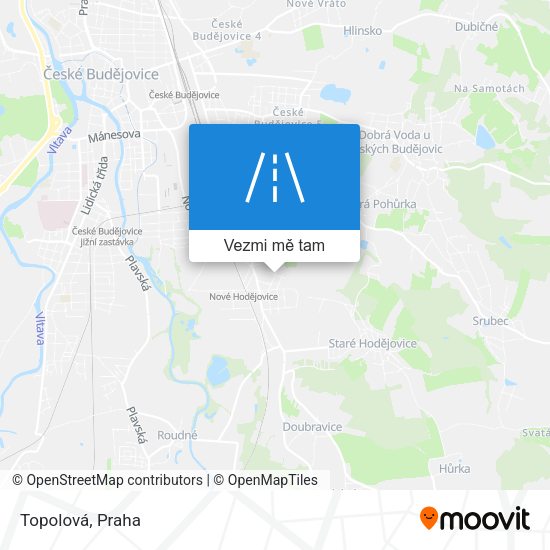 Topolová mapa