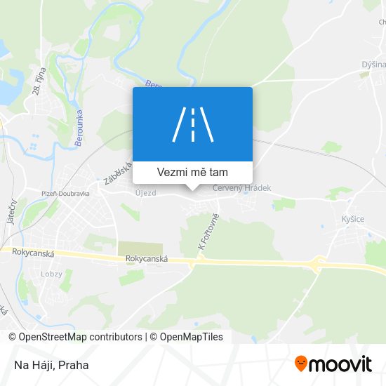 Na Háji mapa