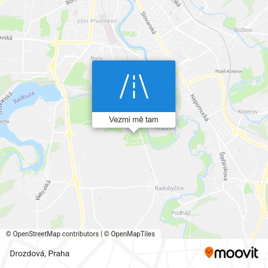 Drozdová mapa
