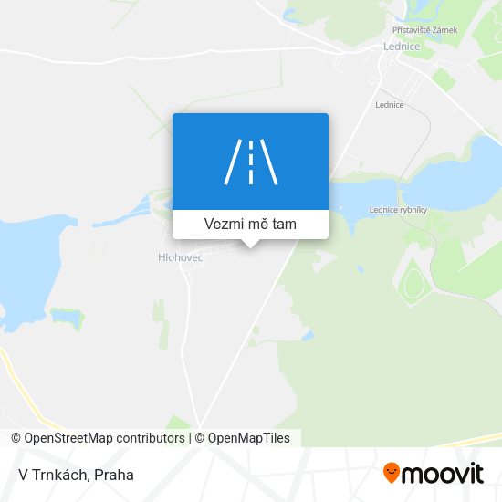 V Trnkách mapa