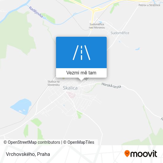 Vrchovského mapa
