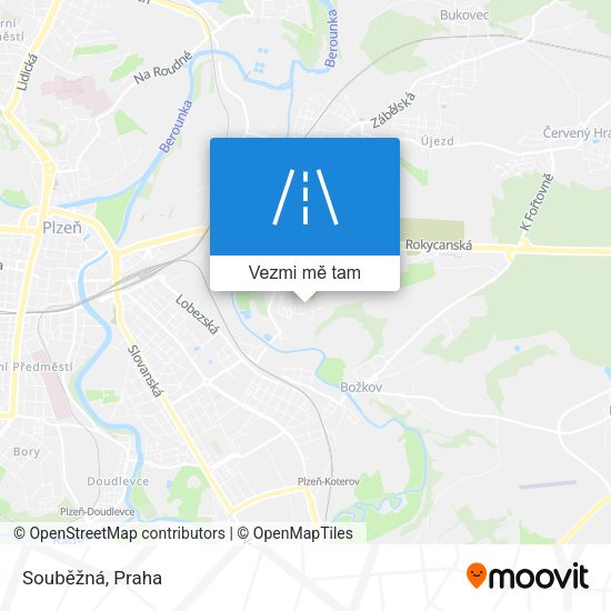 Souběžná mapa