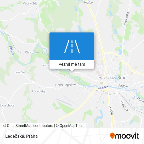 Ledečská mapa
