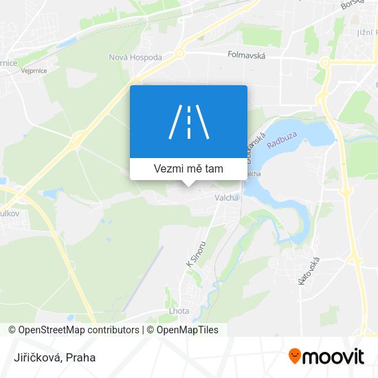Jiřičková mapa