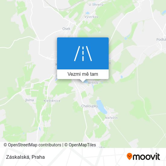 Záskalská mapa