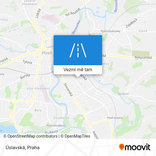 Úslavská mapa