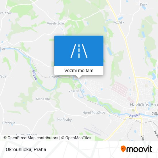 Okrouhlická mapa