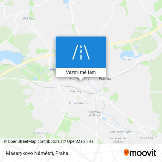Masarykovo Náměstí mapa
