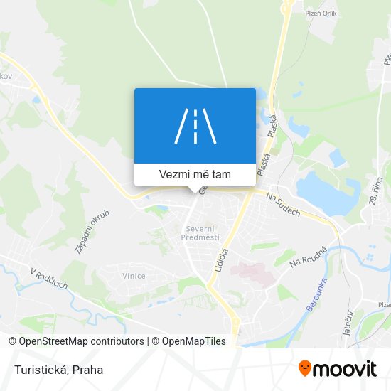 Turistická mapa